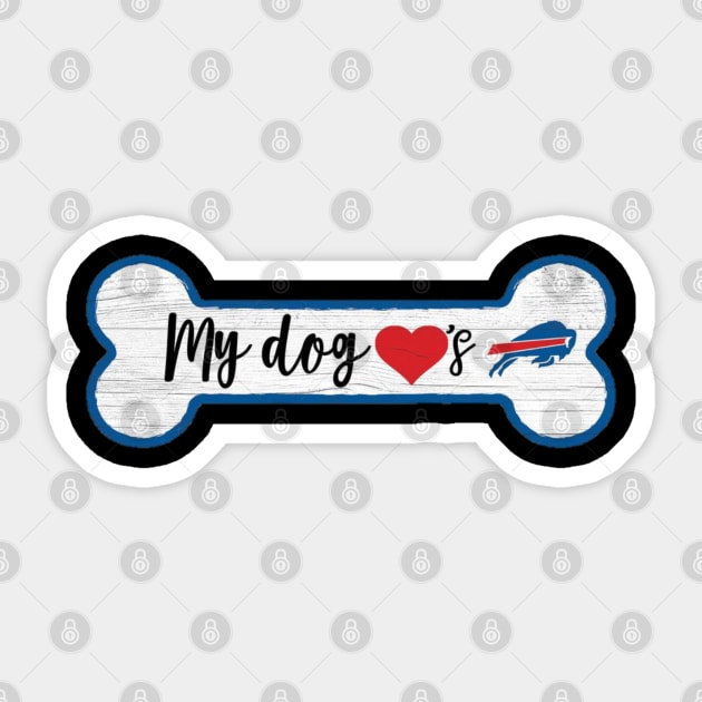 I bone deals my dog sticker